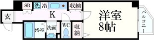 六甲道駅 徒歩12分 4階の物件間取画像